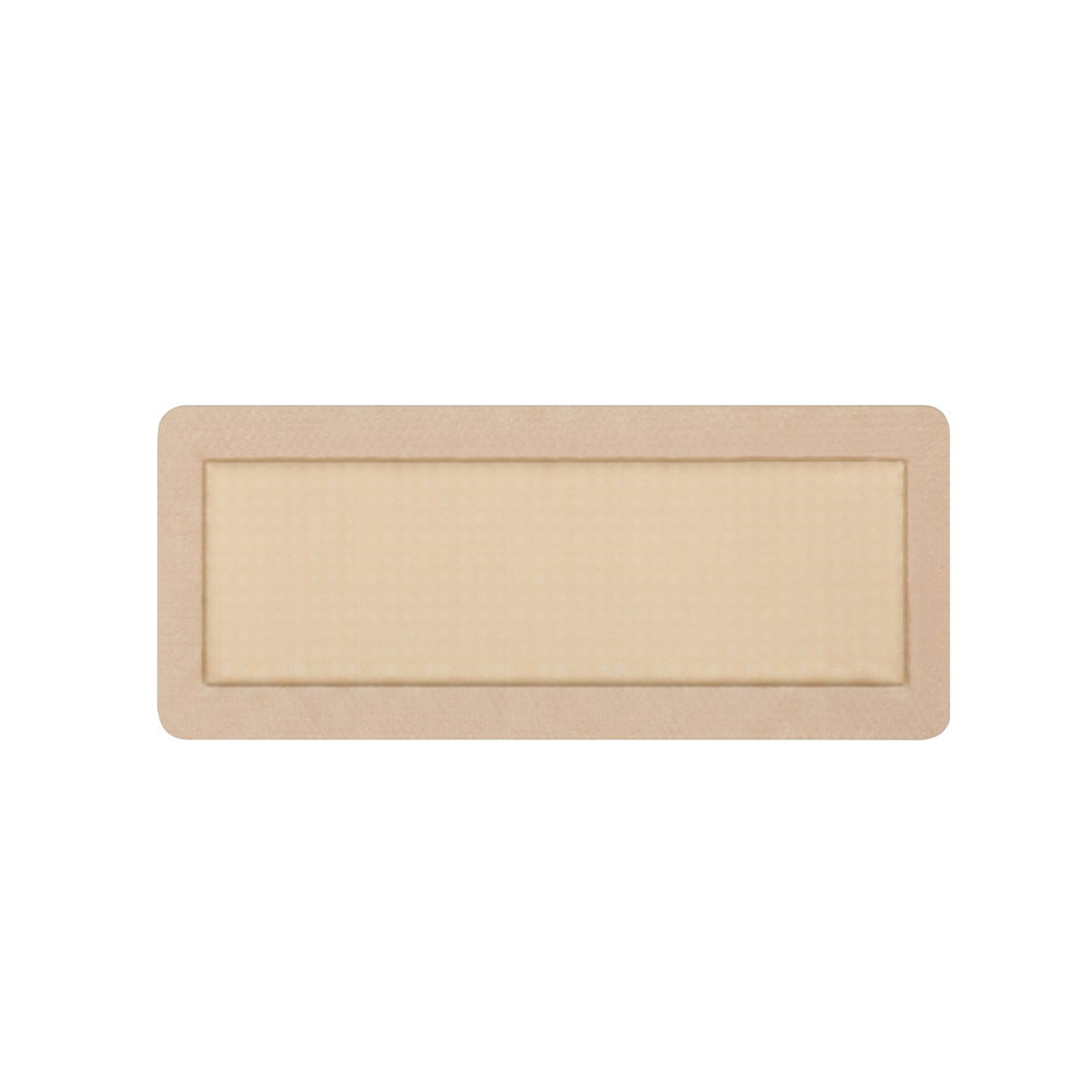30x10cm 긴 직사각형 실리콘 테두리가 있는 폼 드레싱