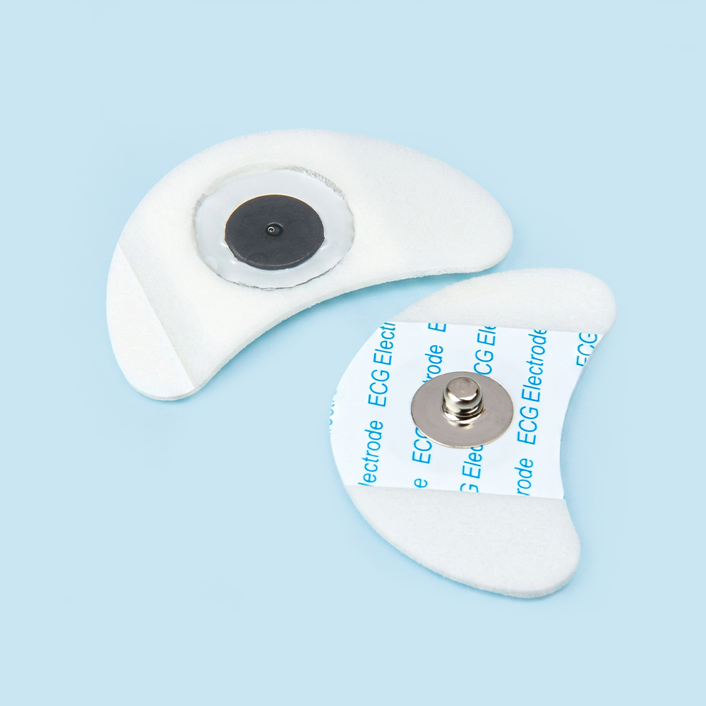 26*42mm 일회용 초승달 ECG 전극