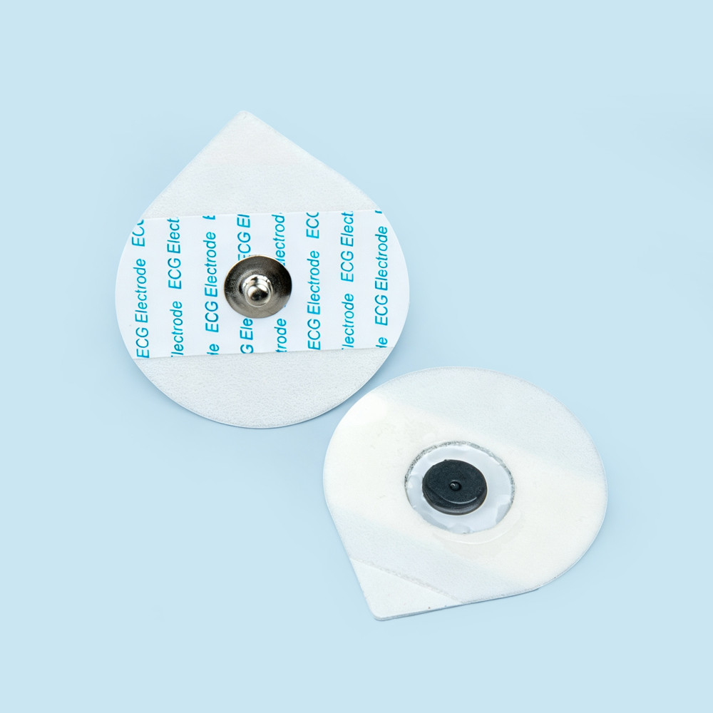 30*36mm 일회용 눈물방울 폼 ECG 전극